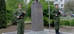 В Выборгском районе установили памятник герою-пограничнику